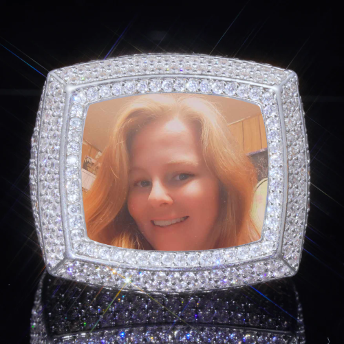 3D CUSTOM PICTURE ICED RING