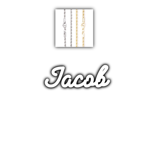 Script Custom Letter Necklace