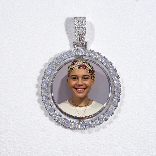 3D Spinning 2-Faced Custom Picture Pendant