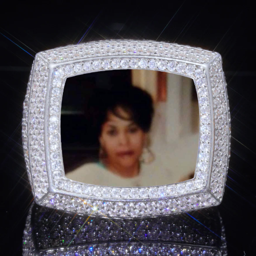 3D CUSTOM PICTURE ICED RING