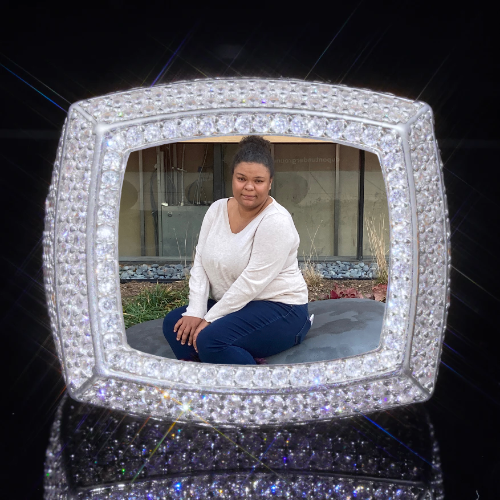 3D CUSTOM PICTURE ICED RING