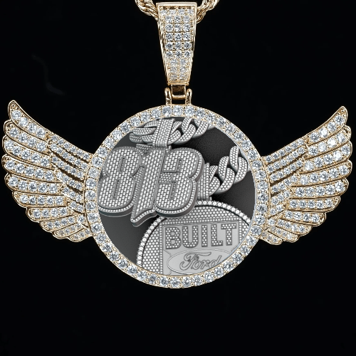 CUSTOM PICTURE PENDANT STYLE-4