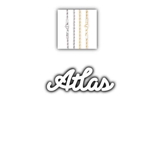 Script Custom Letter Necklace