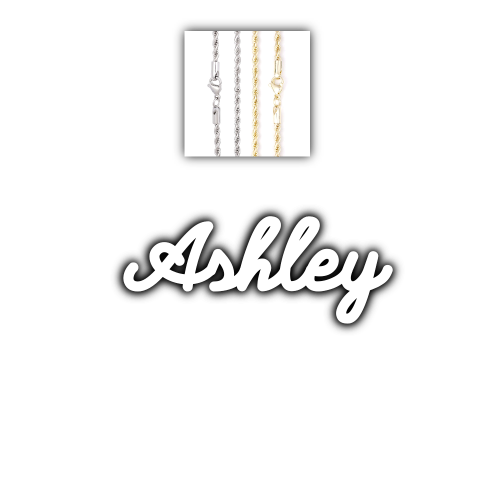 Script Custom Letter Necklace
