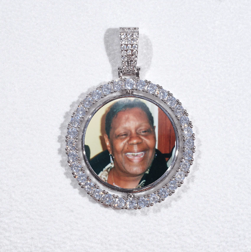 3D Spinning 2-Faced Custom Picture Pendant