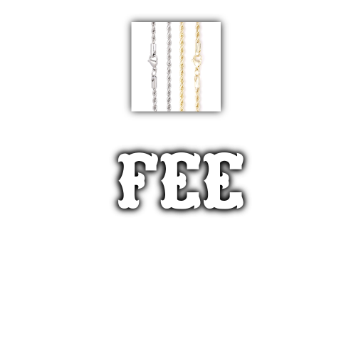 Custom Letters Freibeuter Font Necklace