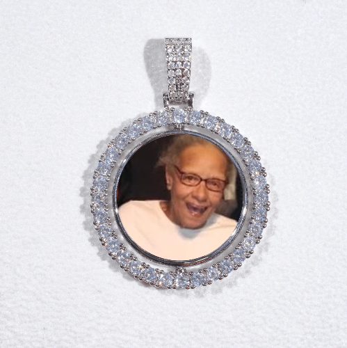 3D Spinning 2-Faced Custom Picture Pendant