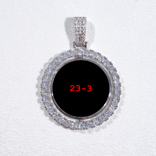 3D Spinning 2-Faced Custom Picture Pendant