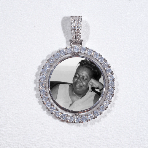 3D Spinning 2-Faced Custom Picture Pendant