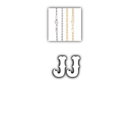 Custom Letters Freibeuter Font Necklace