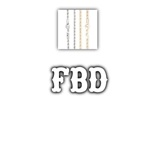 Custom Letters Freibeuter Font Necklace