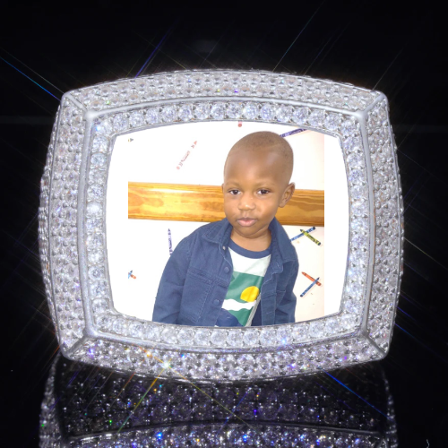 3D CUSTOM PICTURE ICED RING
