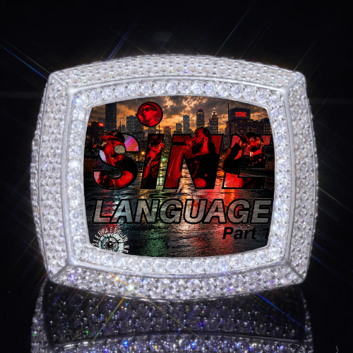 3D CUSTOM PICTURE ICED RING