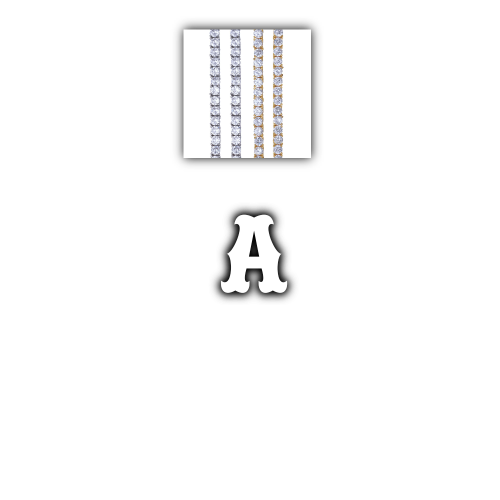 Custom Letters Freibeuter Font Necklace