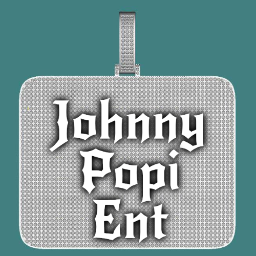 CUSTOM LETTER NECKLACE 3D BIG SQUARE