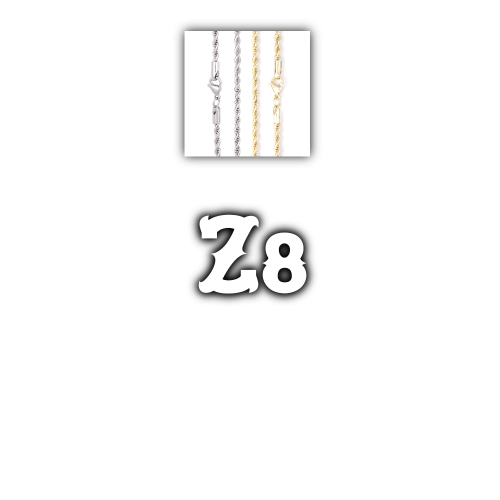 Custom Letters Freibeuter Font Necklace