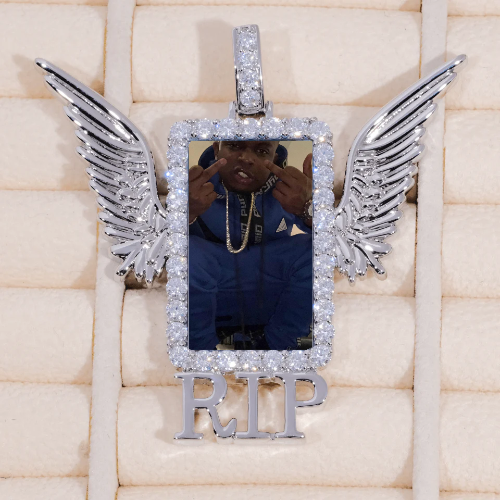 RIP WING 3D CUSTOM PICTURE PENDANT