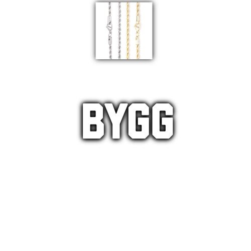 Custom Letters Baguette Two Layer Necklace