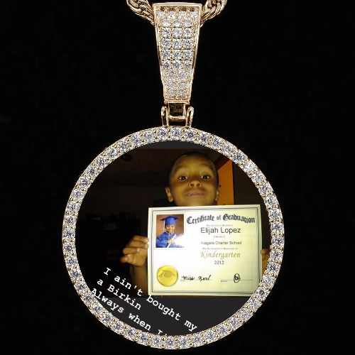 CUSTOM PICTURE PENDANT STYLE-1