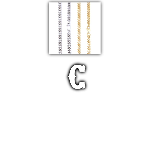 Custom Letters Freibeuter Font Necklace