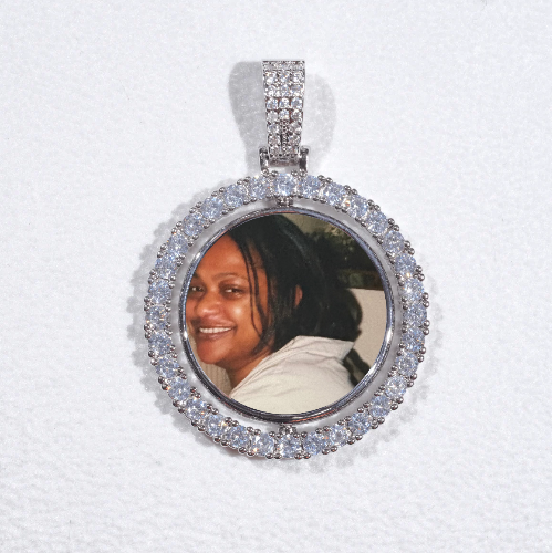 3D Spinning 2-Faced Custom Picture Pendant