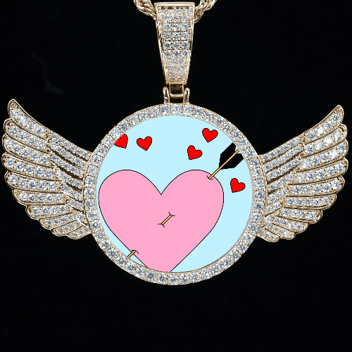 CUSTOM PICTURE PENDANT STYLE-4