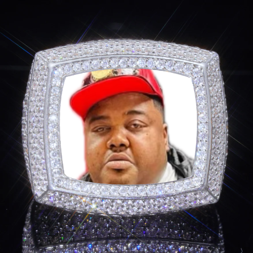 3D CUSTOM PICTURE ICED RING
