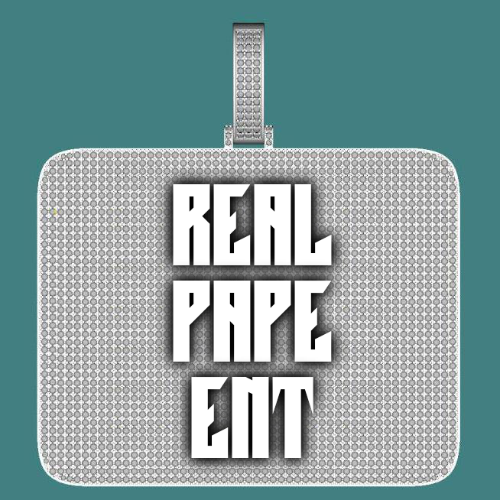 CUSTOM LETTER NECKLACE 3D BIG SQUARE