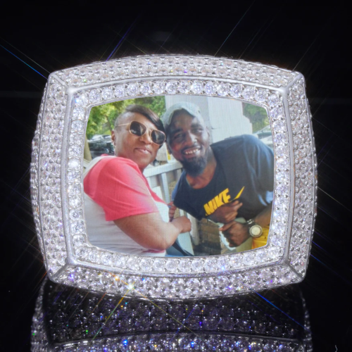 3D CUSTOM PICTURE ICED RING