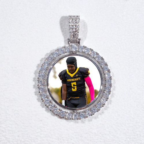 3D Spinning 2-Faced Custom Picture Pendant