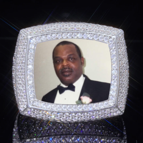 3D CUSTOM PICTURE ICED RING