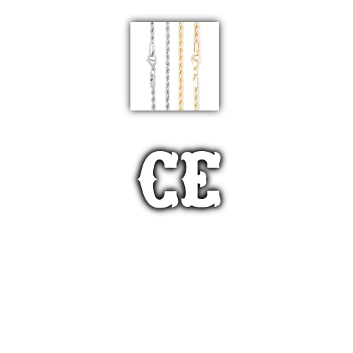 Custom Letters Freibeuter Font Necklace