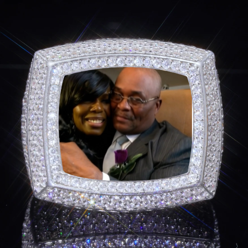 3D CUSTOM PICTURE ICED RING