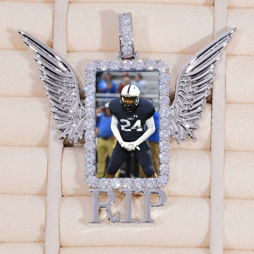 RIP WING 3D CUSTOM PICTURE PENDANT