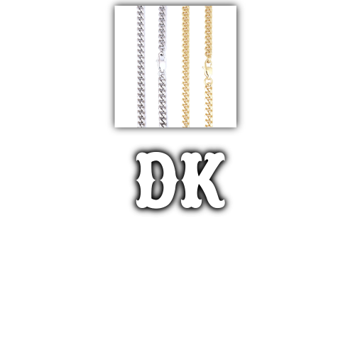Custom Letters Freibeuter Font Necklace