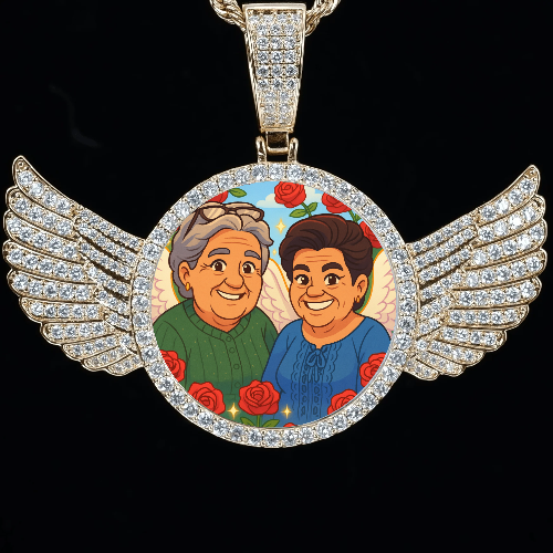 CUSTOM PICTURE PENDANT STYLE-4
