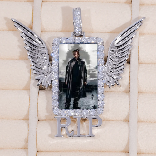 RIP WING 3D CUSTOM PICTURE PENDANT