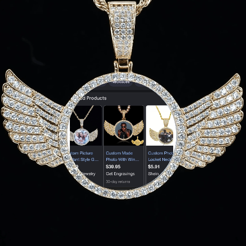 CUSTOM PICTURE PENDANT STYLE-4