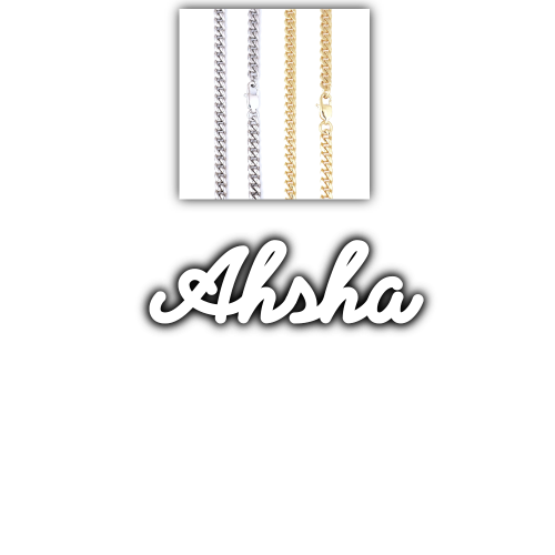 Script Custom Letter Necklace