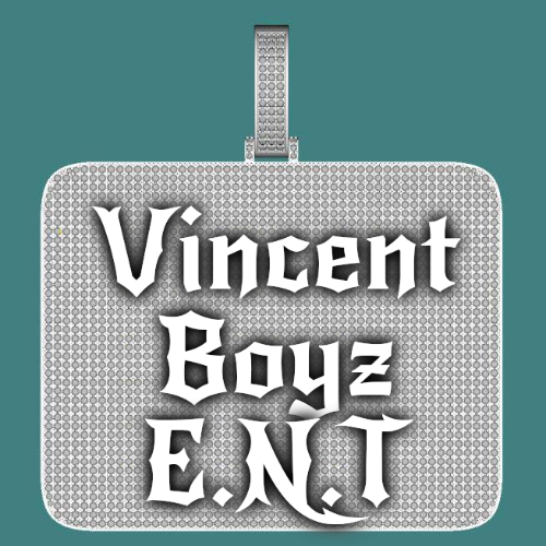 CUSTOM LETTER NECKLACE 3D BIG SQUARE