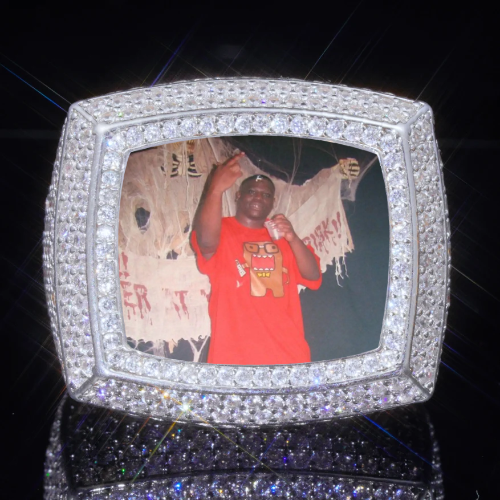 3D CUSTOM PICTURE ICED RING
