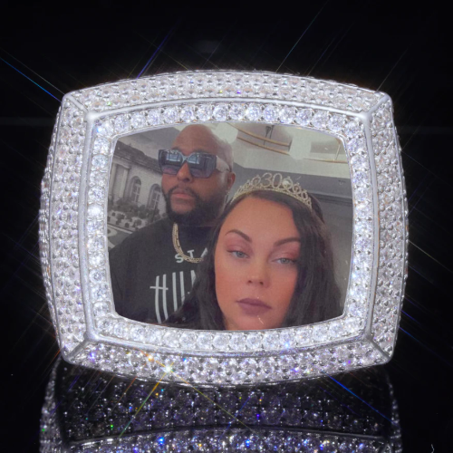 3D CUSTOM PICTURE ICED RING