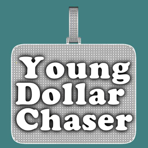 CUSTOM LETTER NECKLACE 3D BIG SQUARE
