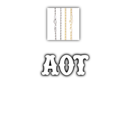 Custom Letters Freibeuter Font Necklace