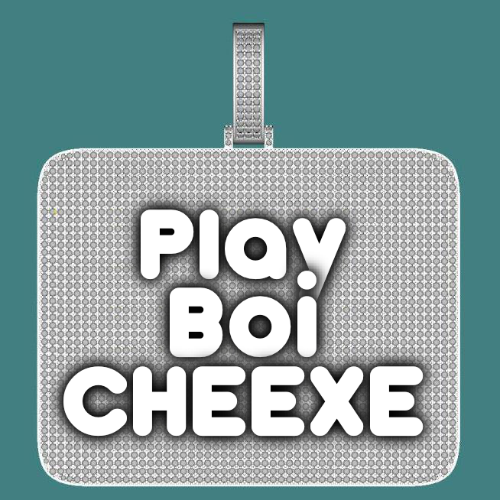 CUSTOM LETTER NECKLACE 3D BIG SQUARE