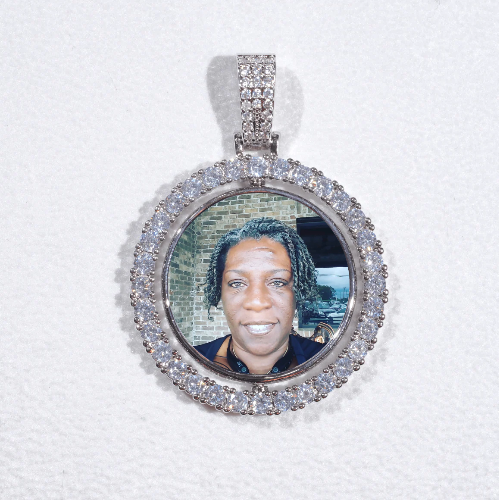 3D Spinning 2-Faced Custom Picture Pendant
