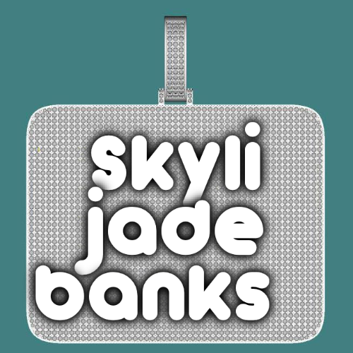 CUSTOM LETTER NECKLACE 3D BIG SQUARE