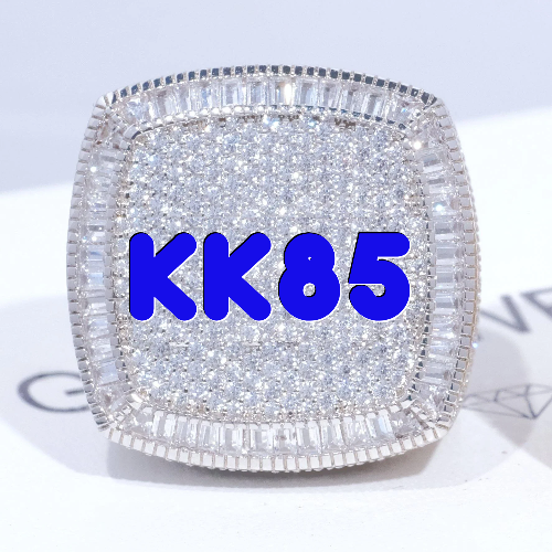 CUSTOM LETTER 3D ICED RING
