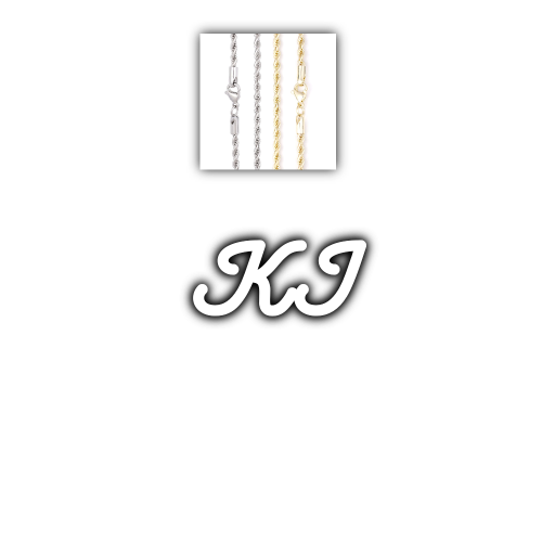 Script Custom Letter Necklace