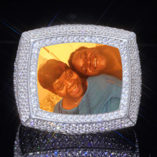 3D CUSTOM PICTURE ICED RING